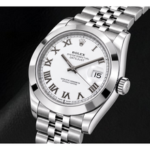 Rolex Datejust 126300 41mm White Roman Dial Stainless Steel Watch