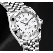 Rolex Datejust 126300 41mm White Roman Dial Stainless Steel Watch