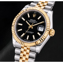 Rolex Datejust 126333 41mm Black Luminous Dial Two Tone Watch