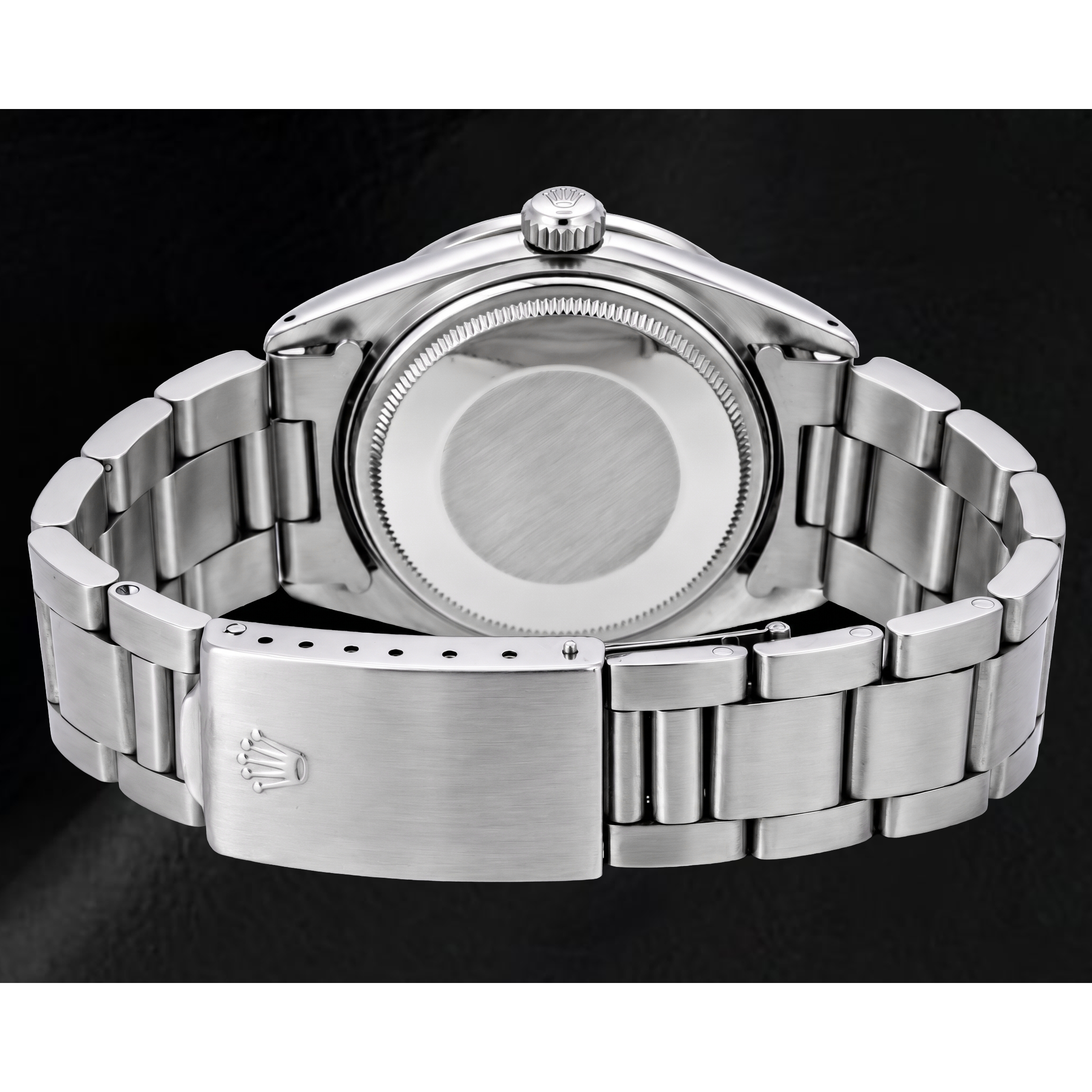 Rolex Datejust 1601 36mm White Diamond Dial Stainless Steel Watch