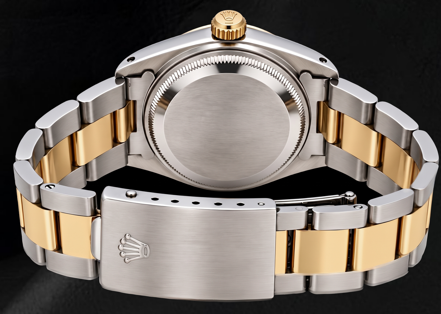 Rolex Datejust 16013 36mm Champagne Diamond Dial Two Tone Watch