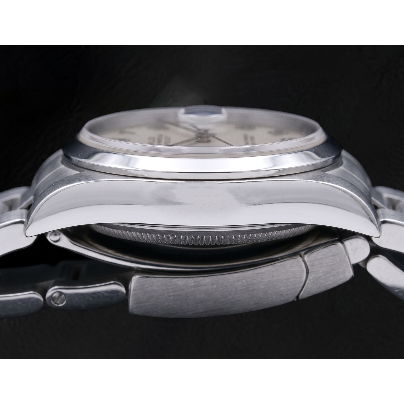 Rolex Datejust 16200 36mm White Arabic Dial Stainless Steel Watch