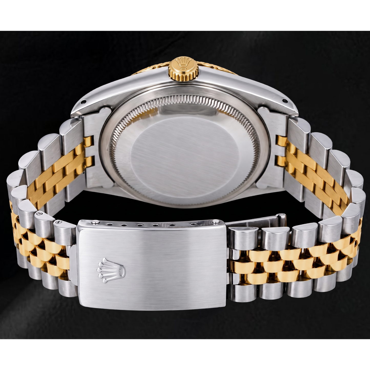 Rolex Datejust 16233 36mm Champagne Stick Dial Two Tone Watch