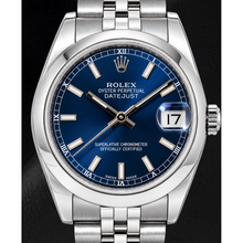 Rolex Datejust 178240 31mm Blue Luminous Dial Stainless Steel Watch