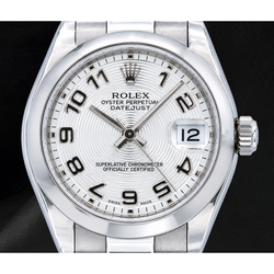 Rolex Datejust 178240 31mm Silver Arabic Dial Stainless Steel Watch
