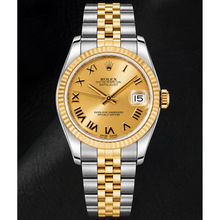 Rolex Datejust 178273 31mm Champagne Roman Dial Two Tone Watch