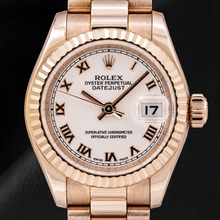 Rolex Datejust 179175 26mm Pink Roman Dial Rose Gold Watch