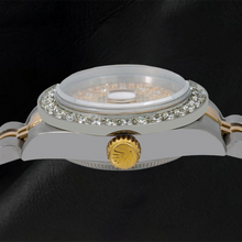 Rolex Datejust 26mm 6917 Champagne  String Diamond Dial Two Tone Jubilee Bracelet Watch
