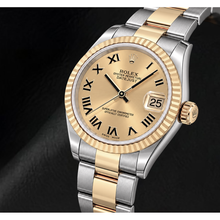 Rolex Datejust 31mm 178243 Champagne Roman Dial Two Tone Watch