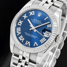 Rolex Datejust 31mm 178274 Blue Roman Dial Stainless Steel Watch