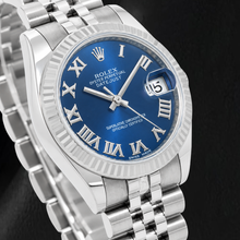 Rolex Datejust 31mm 178274 Blue Roman Dial Stainless Steel Watch