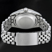 Rolex Datejust 36mm 1601 Blue Diamond Dial Diamond Bezel Stainless Steel Watch