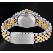 Rolex Datejust 68273 31mm Champagne Stick Dial Two Tone Watch