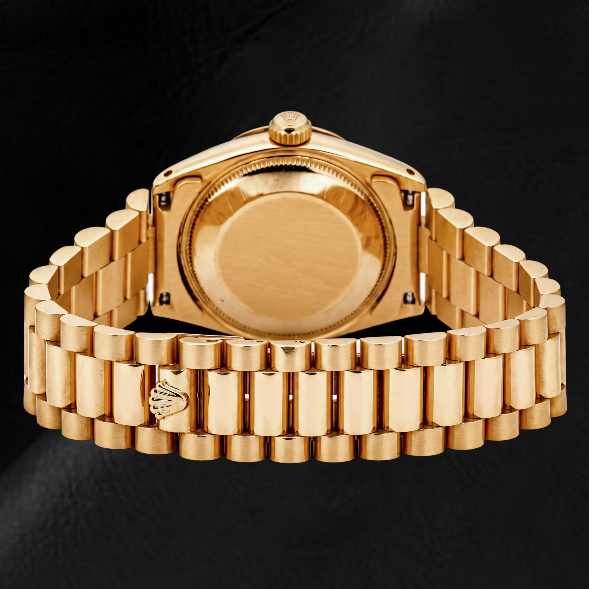 Rolex Datejust 68278 31mm Champagne Diamond Dial Yellow Gold Watch