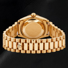 Rolex Datejust 68278 31mm Champagne Diamond Dial Yellow Gold Watch