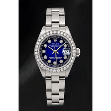 Rolex Datejust 6916 26mm Blue Diamond Dial Stainless Steel Watch
