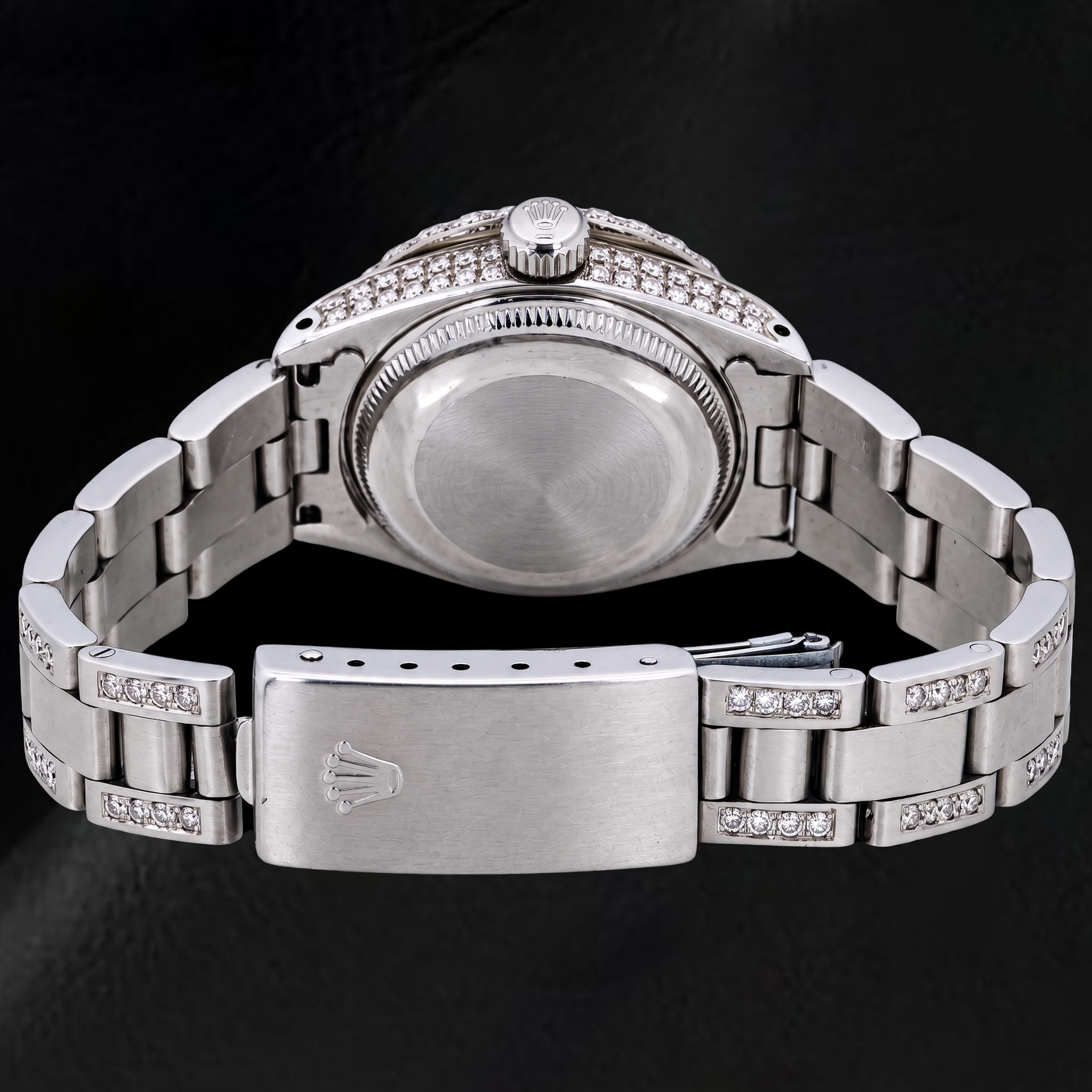 Rolex Datejust 6916 26mm Red Diamond Dial Stainless Steel Watch