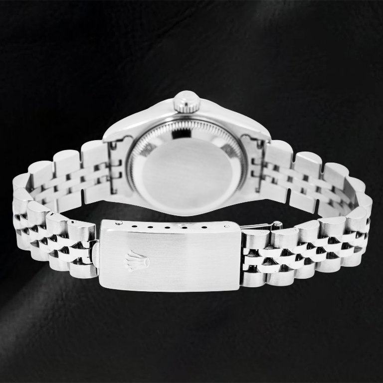 Rolex Datejust 6917 26mm Red Diamond Dial Stainless Steel Jubilee Bracelet Watch