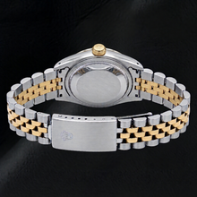 Rolex Datejust 69173 26mm Blue Diamond Dial Two Tone Jubilee Bracelet Watch