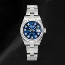 Rolex Datejust 69240 26mm Blue Diamond Dial Stainless Steel Watch