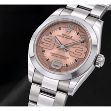 Rolex Oyster Perpetual 176200 26mm Salmon Arabic Dial Stainless Steel Watch