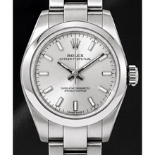 Rolex Oyster Perpetual 176200 26mm Silver Luminous Dial Stainless Steel Watch