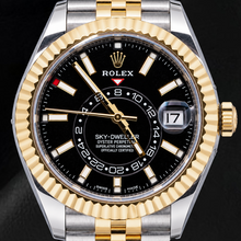 Rolex Sky-Dweller 326933 42mm Black Luminous Dial Two Tone Watch