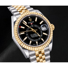 Rolex Sky-Dweller 326933 42mm Black Luminous Dial Two Tone Watch