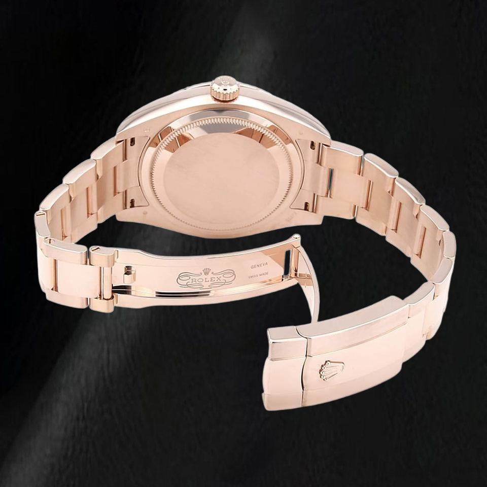 Rolex Sky Dweller 326935 42mm Chocolate Stick Dial Rose Gold Watch