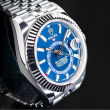 Rolex Sky-Dweller 336934 42mm Blue Luminous Stick Dial Stainless Steel Watch