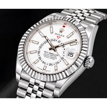 Rolex Sky-Dweller 336934 42mm White Luminous Dial Stainless Steel Watch