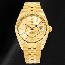 Rolex Sky Dweller 336938 42mm Champagne Dial Yellow Gold Watch