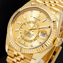 Rolex Sky Dweller 336938 42mm Champagne Dial Yellow Gold Watch