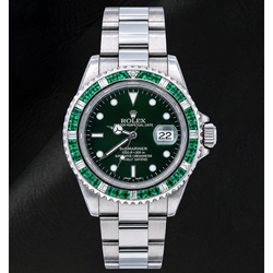 Rolex Submariner Date 40mm 16800 Green Dial Stainless Steel Watch