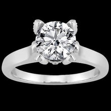 Round Brilliant Natural Earth Mined Diamond Solitaire Ring 2.50 Cts.