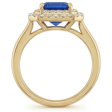 Fine Gemstone Ring 4 ct – profile view