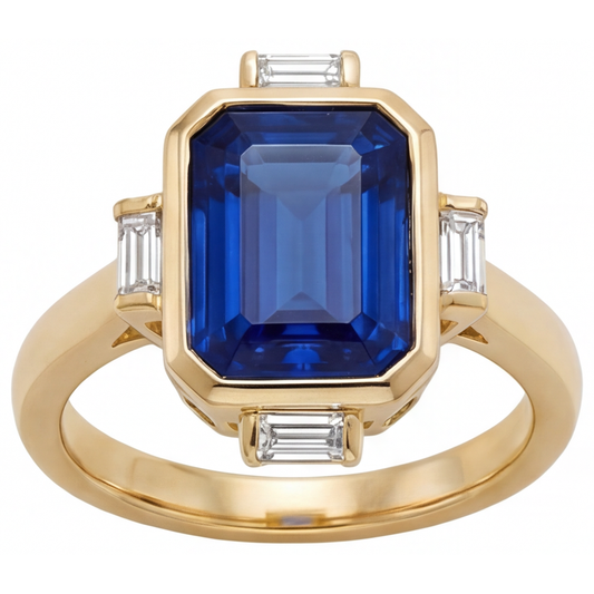 Fine Precious Stone Ring 4.80 ct – main view