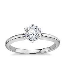 Solitaire Genuine Natural Earth Mined Diamond Engagement Engagement Ring 1.25 Carats