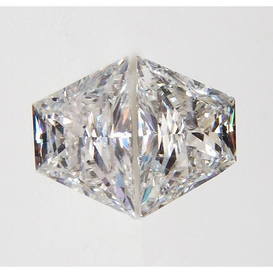 Sparkling 1 Carats G Si  Trapezoids Cut Loose Diamond Pair Diamond