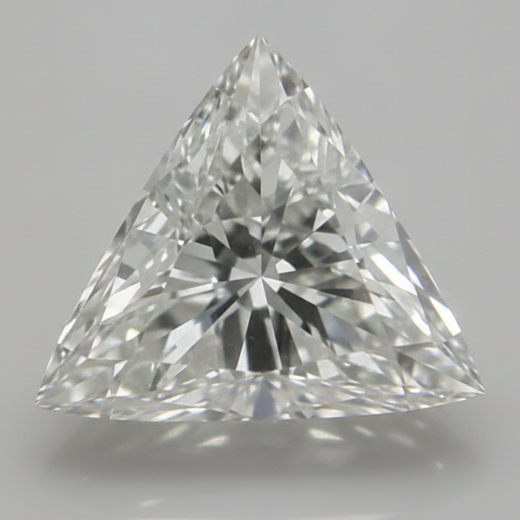 Sparkling 7 Carat Earth Mined H VS1 Natural Trilliant Cut Loose Diamond