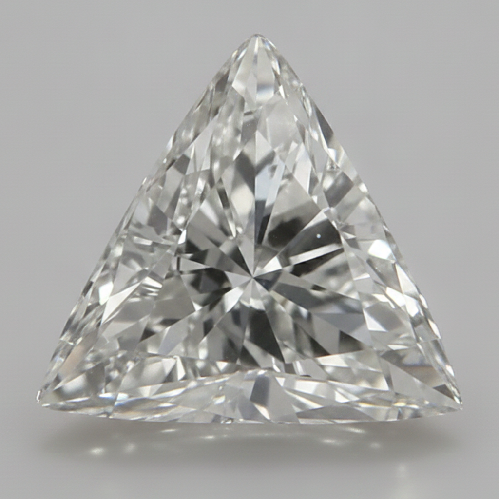 Sparkling 8 Carat Loose Diamond Natural Triangle Trilliant H VS1 Earth Mined