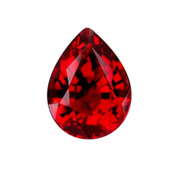 Certified Loose Stone Gold – Pigeon Blood Ruby Pear Shape 3.5 ct