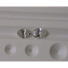 Sparkling Oval Diamond Pair Loose Diamond F Vs1 2 Carat Diamond