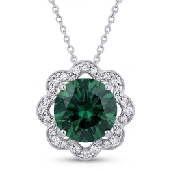 Real VVS Tourmaline Gemstone Pendant 2.25 ct