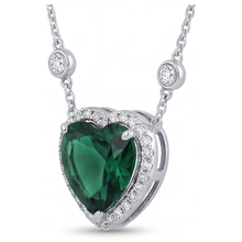 Real Tourmaline Gemstone Pendant – angle view