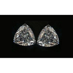 Trilliant Cut Natural Earth Mined Diamonds Matching Pair 1 Carat G Si Loose