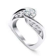 Round Brilliant Cut 1.60 Ct Solitaire Natural Earth Mined Diamond Engagement Ring