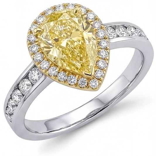 Sophisticated Fine Jewelry Ring 1 ct – front view