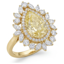 Sophisticated Halo Ring 2.50 ct – angle view