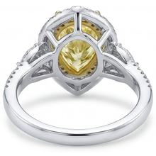 Luxury Halo Setting Ring 2.50 ct – angle view